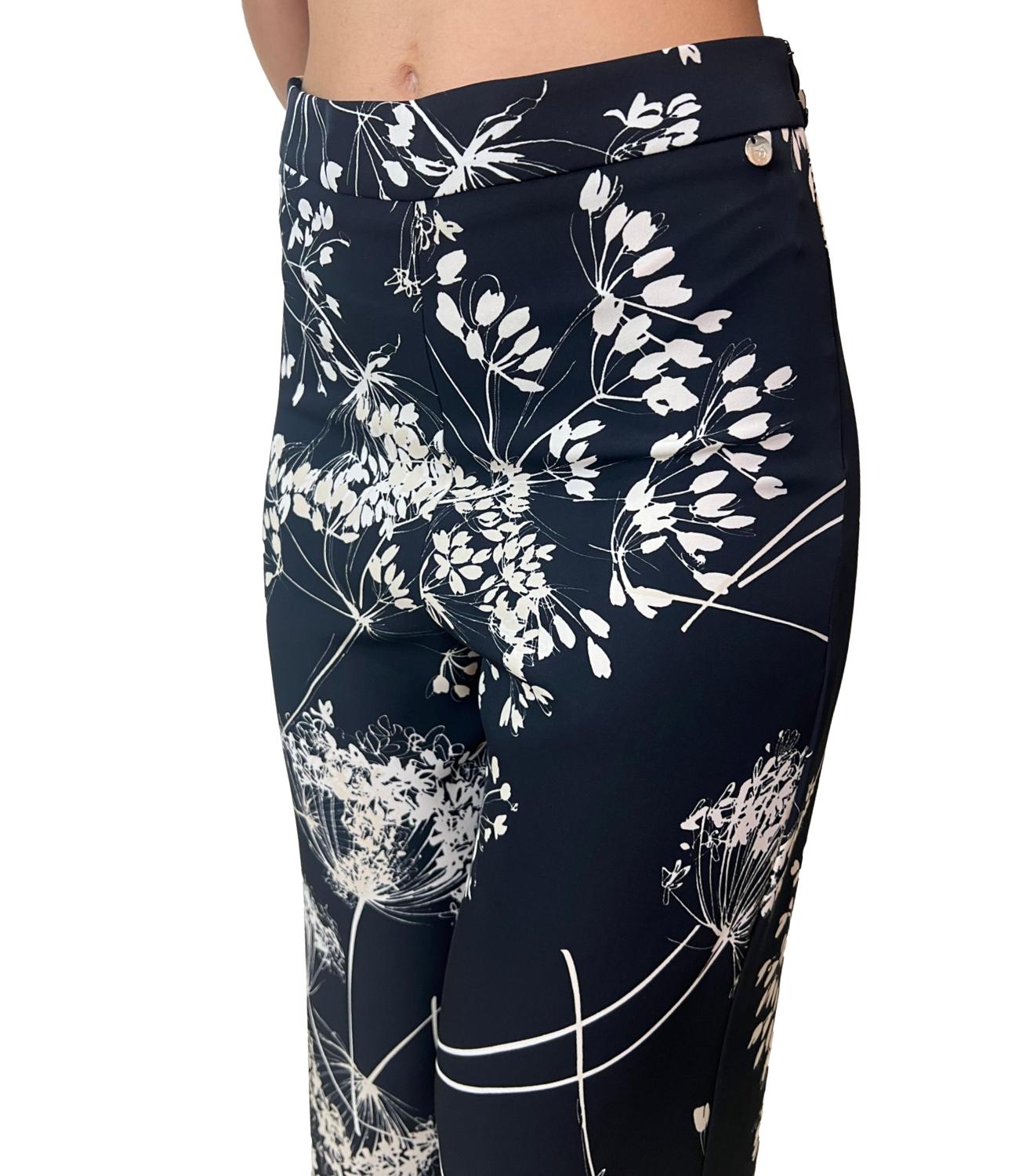 Rinascimento Pantalone Nero Donna