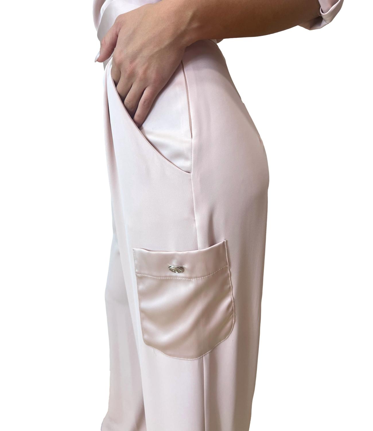 Rinascimneto Pantalone Rosa Donna