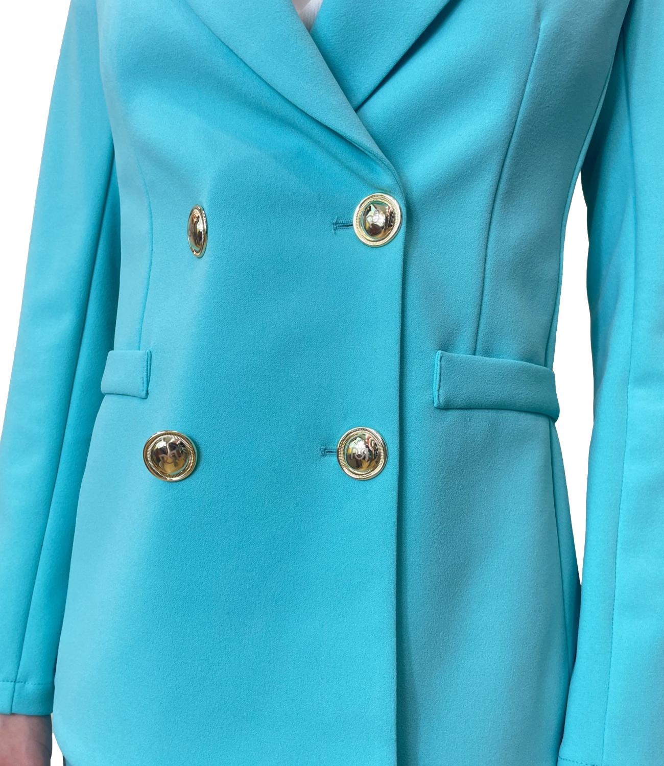 Rinascimento Giacca Acqua Verde Donna