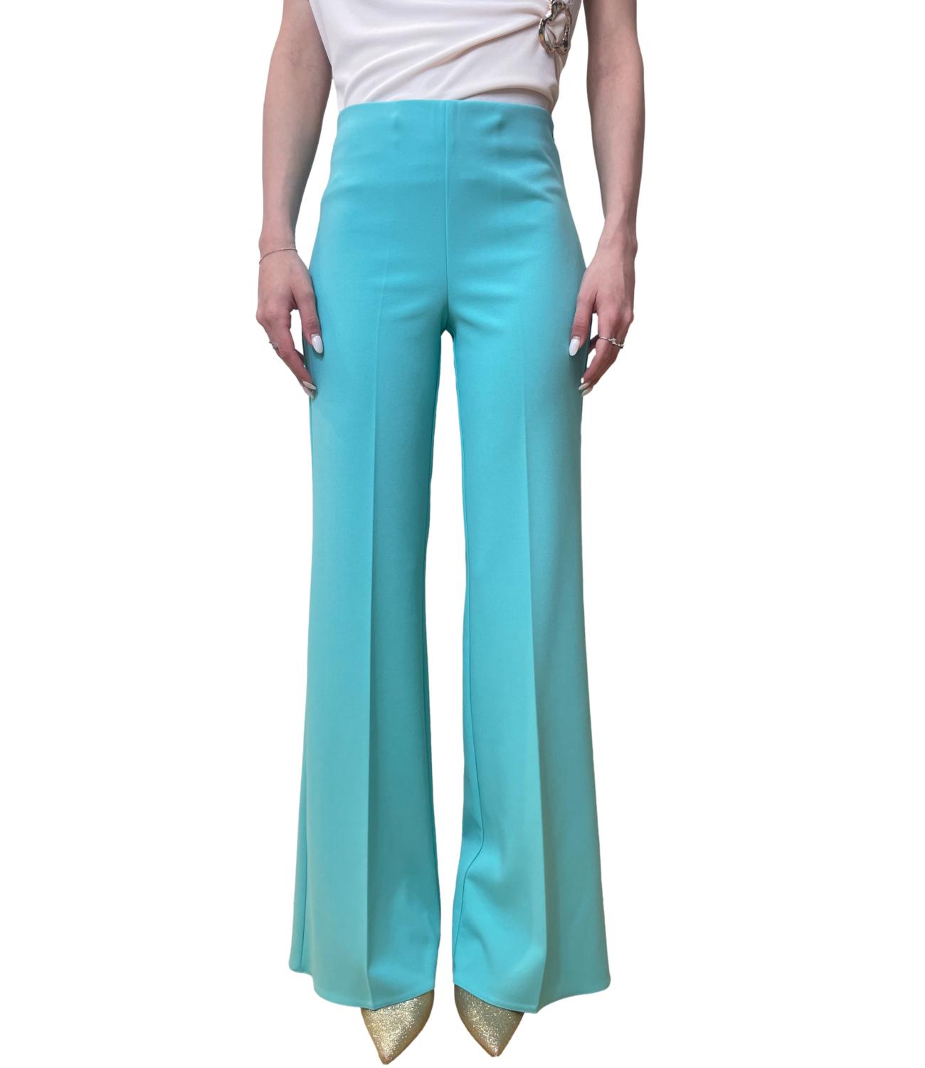 Rinascimento Pantalone Acqua Verde Donna