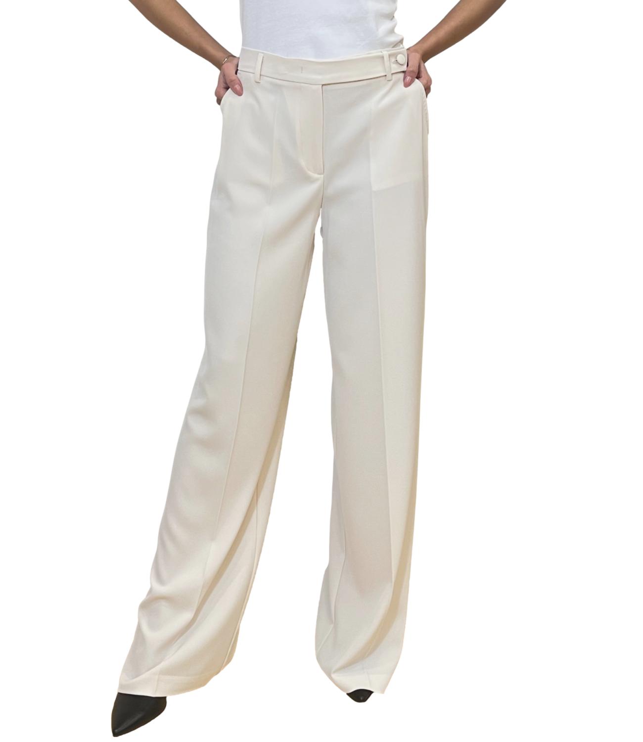 Rinasciemento Pantalone Panna Bianco Donna