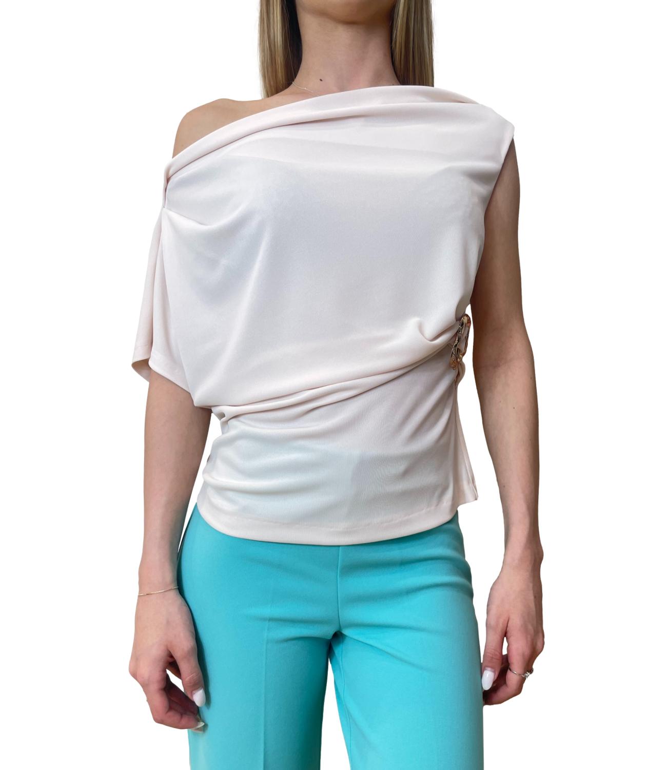 Rinascimento Canotta Beige Chiaro Donna
