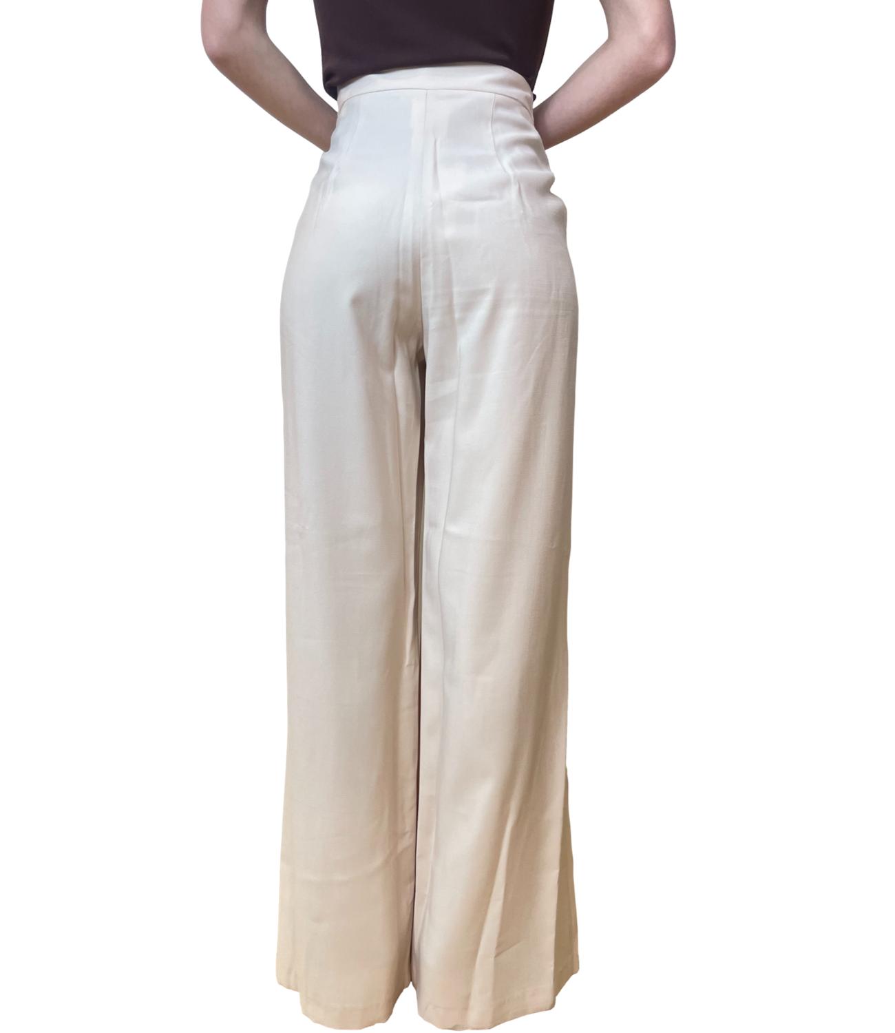 Rinascimento Pantalone Beige Chiaro Donna