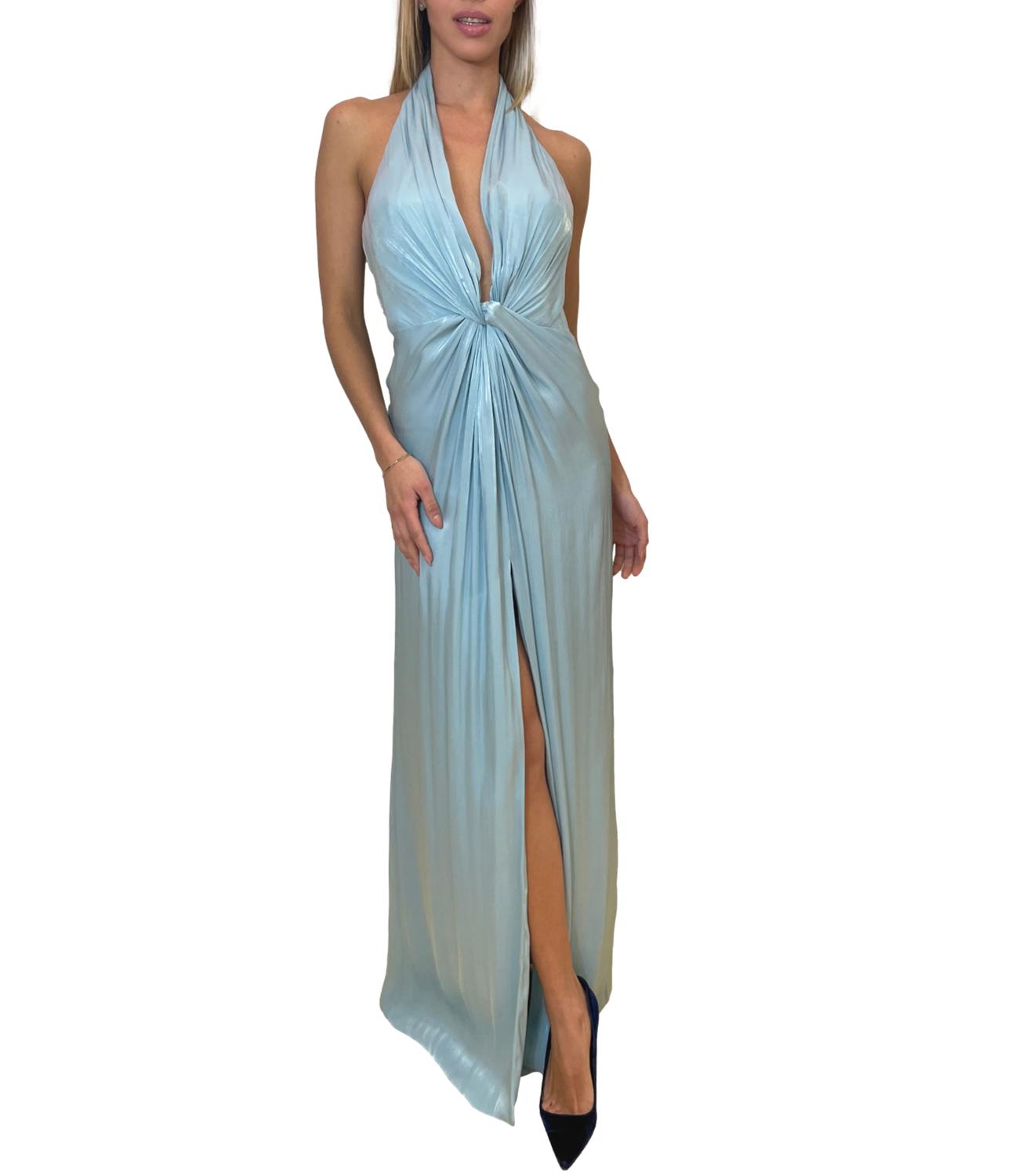 Silence Limited Abito Azzurro Donna