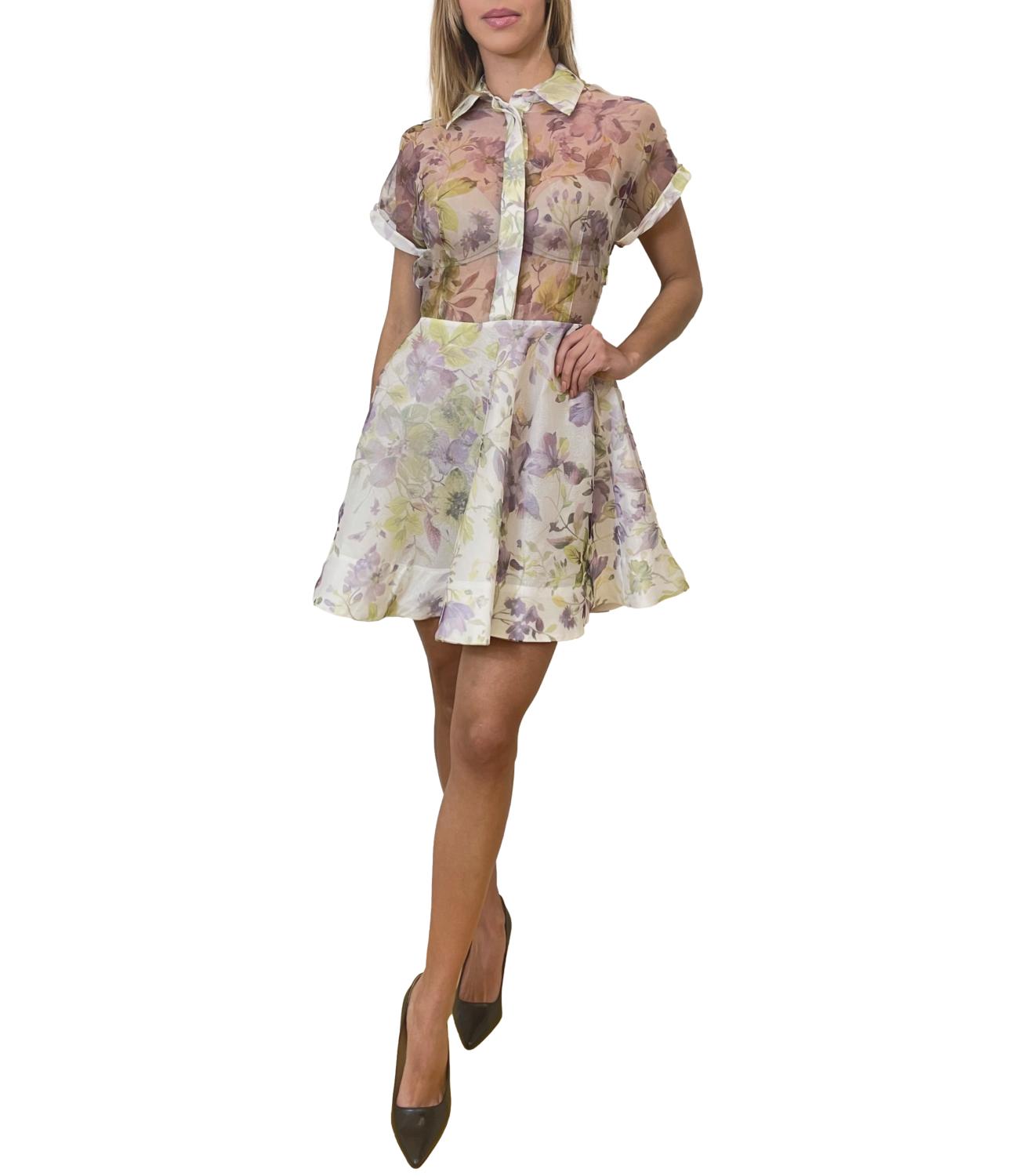 Silence Limited Abito Lilla Donna