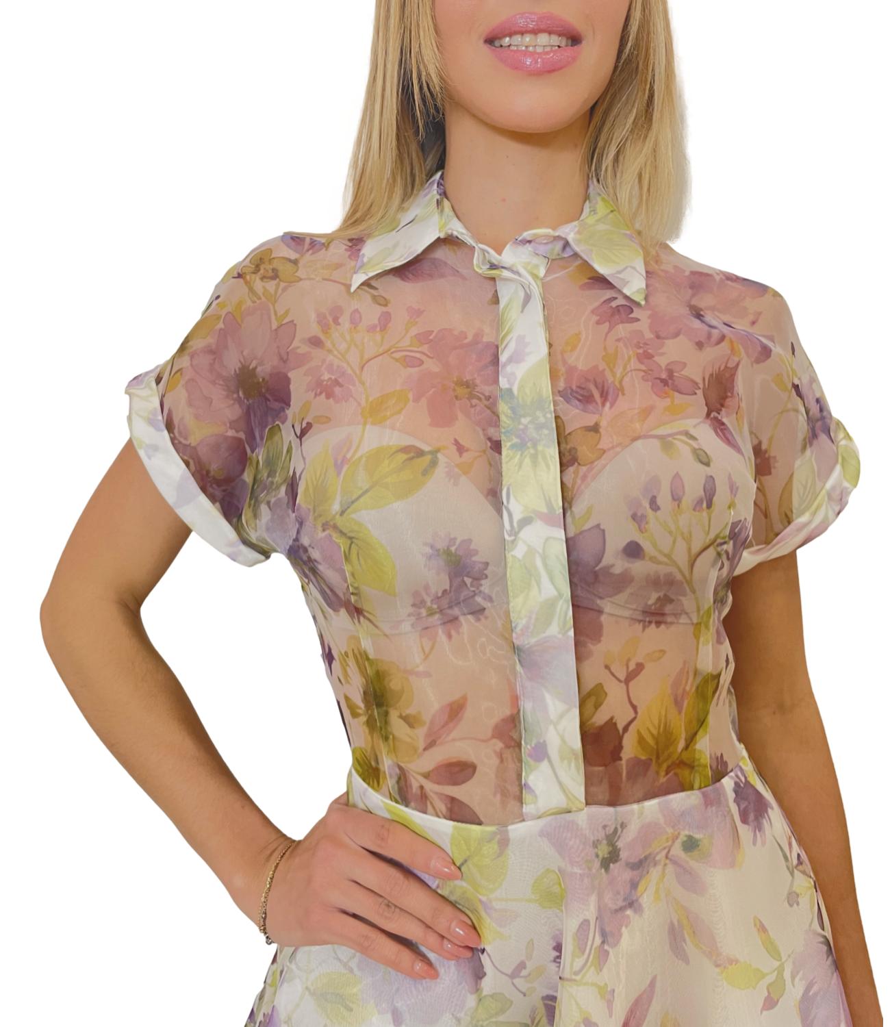 Silence Limited Abito Lilla Donna