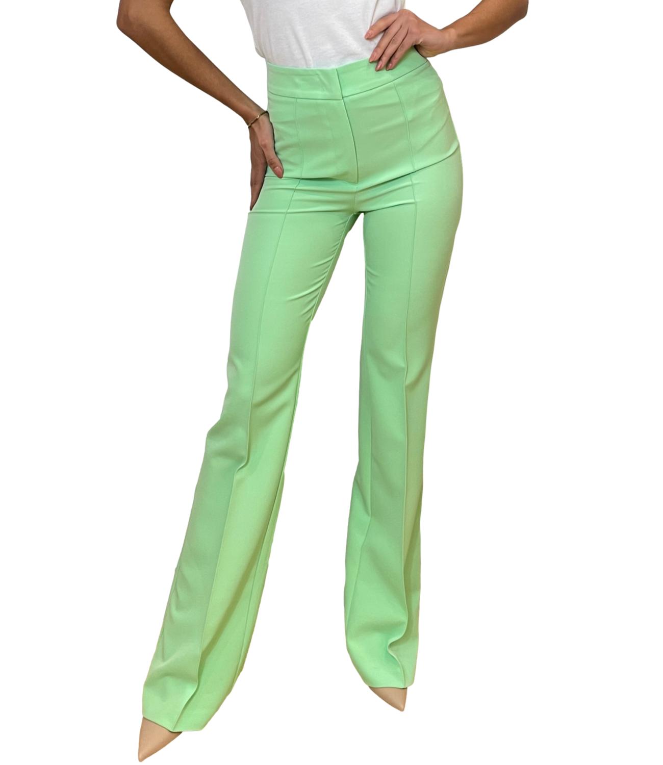 Silence Limited Pantalone Menta Donna