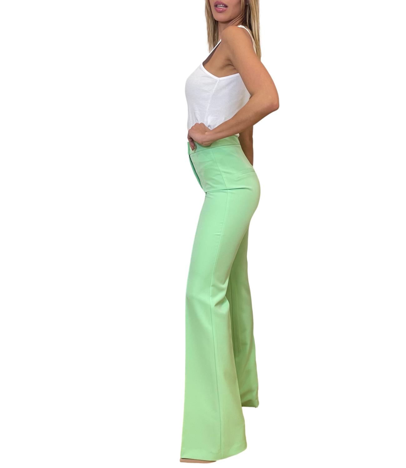 Silence Limited Pantalone Menta Donna