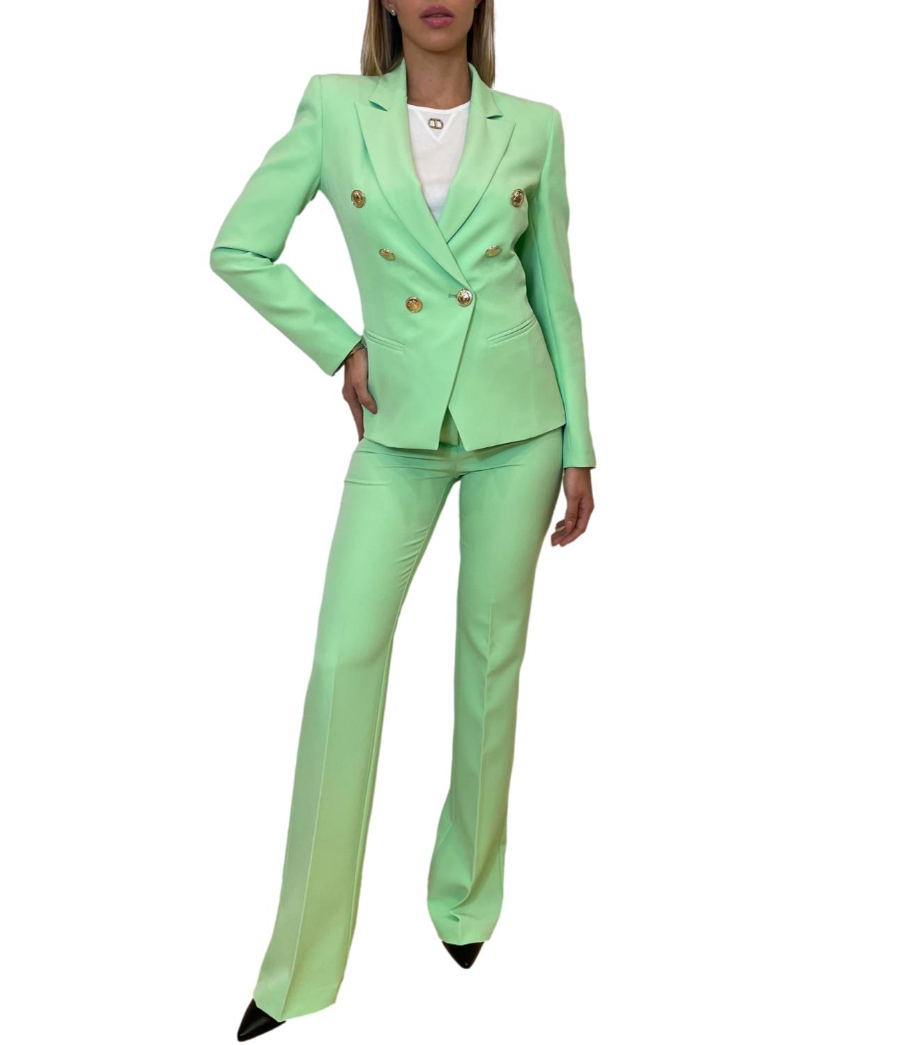 Silence Limited Pantalone Menta Donna