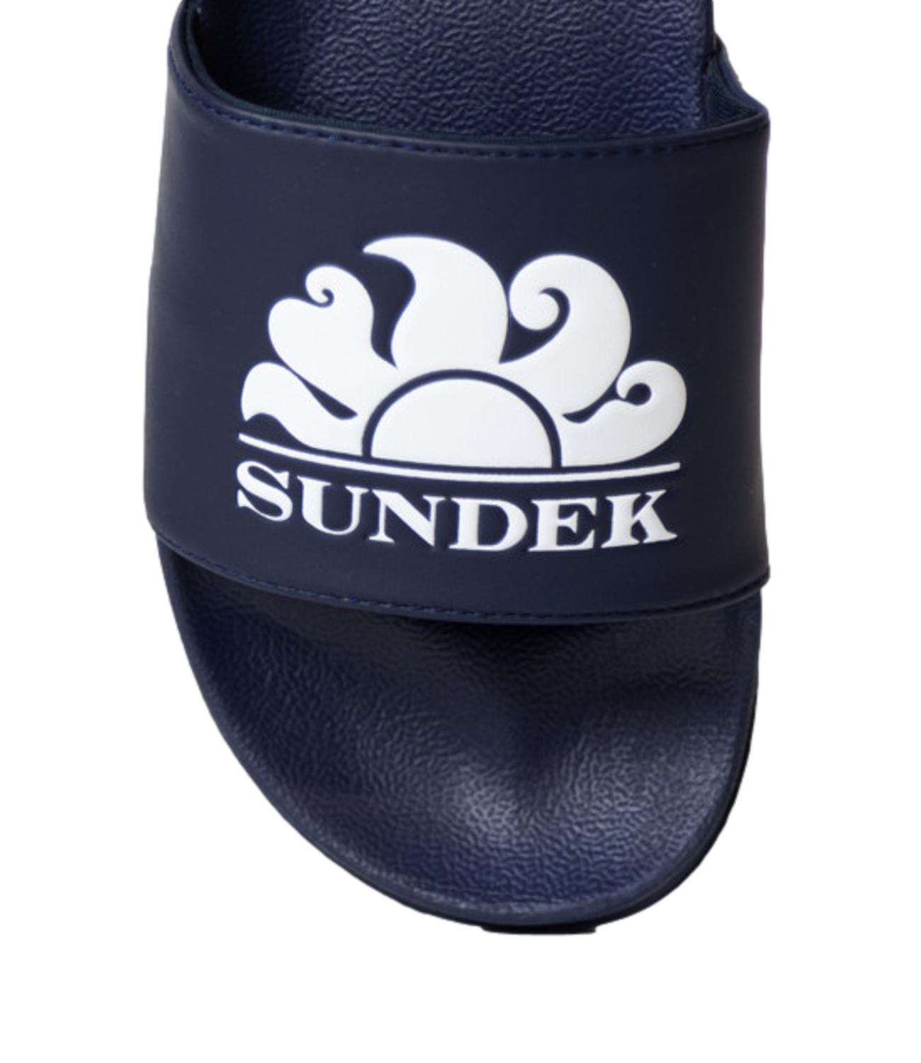 Ciabatte Sundek blu navy uomo