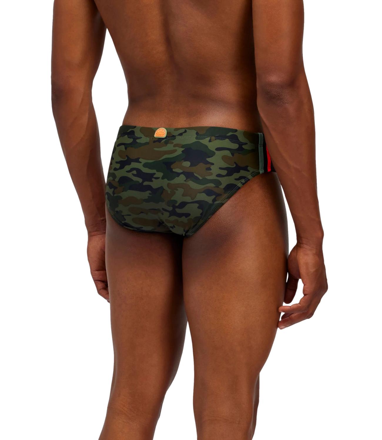 Sundek costume slip mare camouflage
