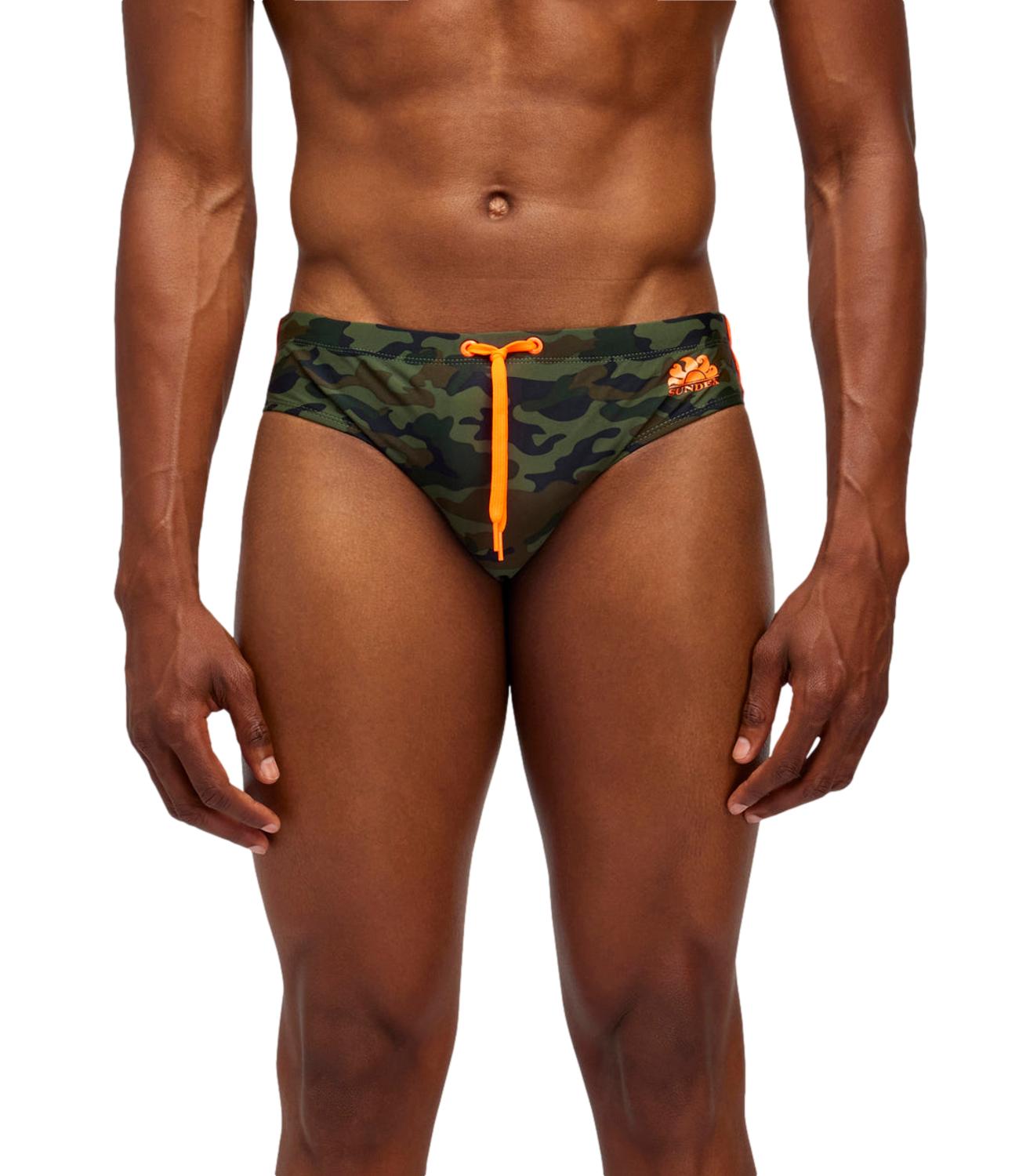 Sundek costume slip mare camouflage