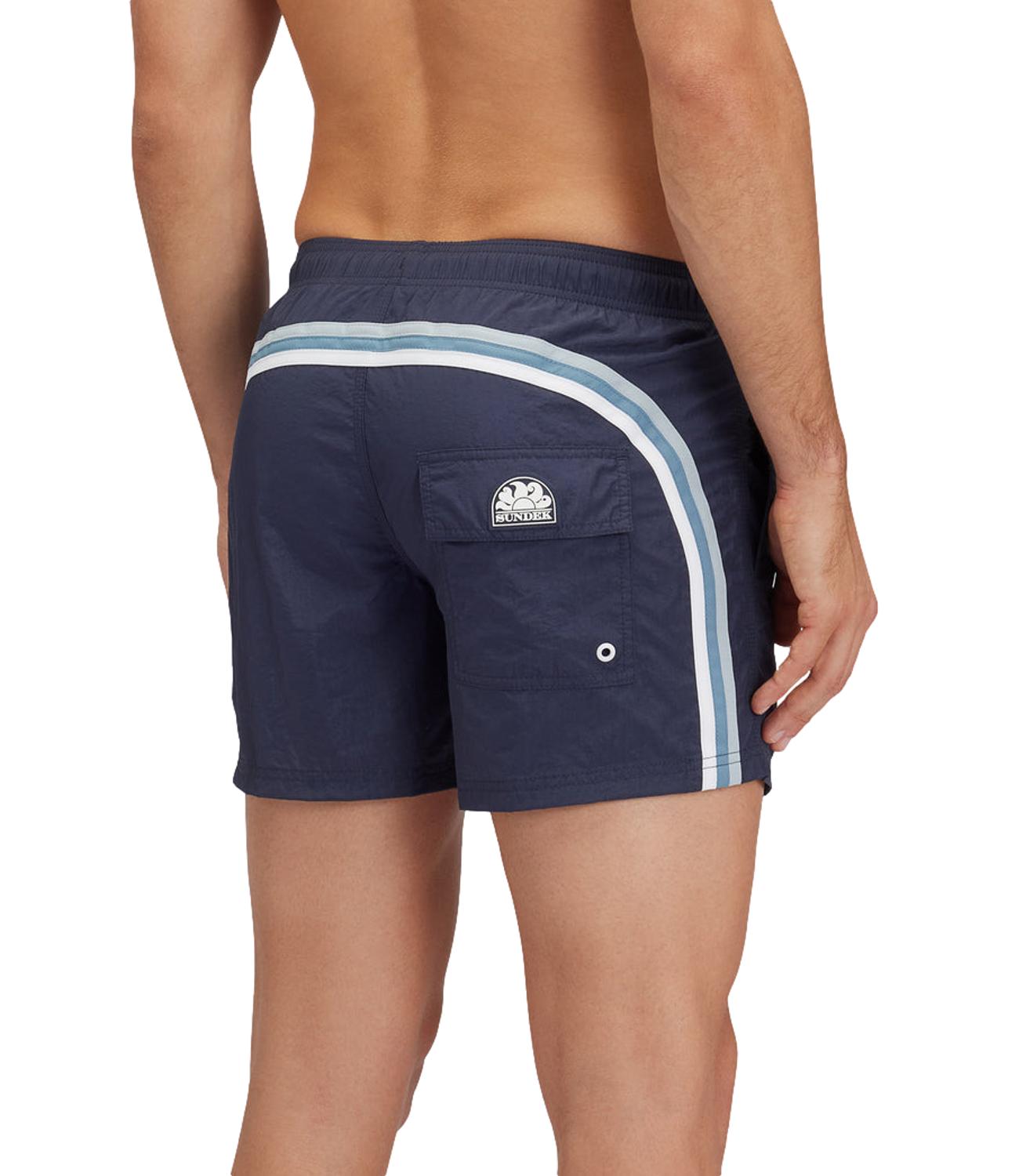 Sundek costume grigio corto