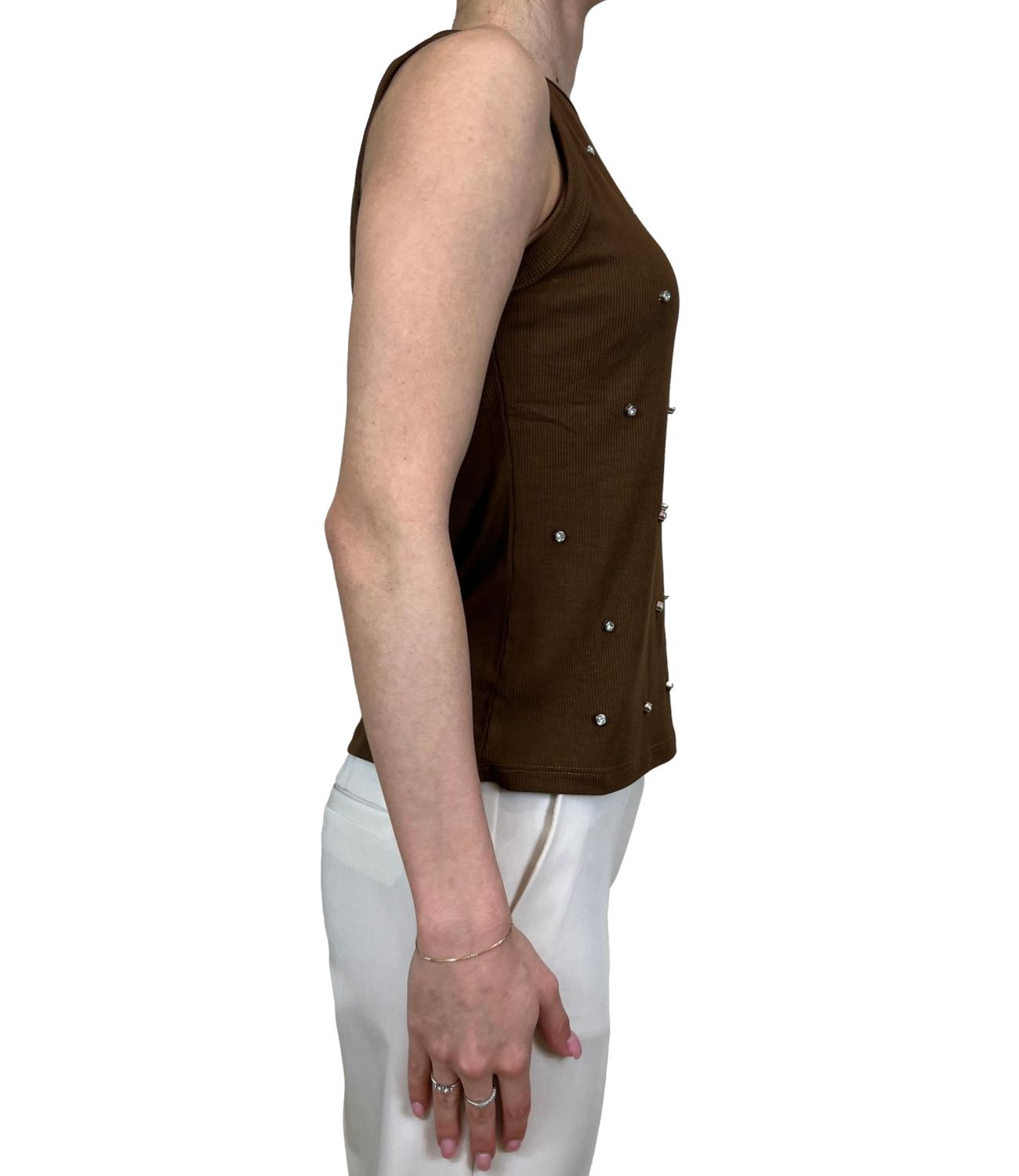 Susy Mix Canotta Cacao Donna