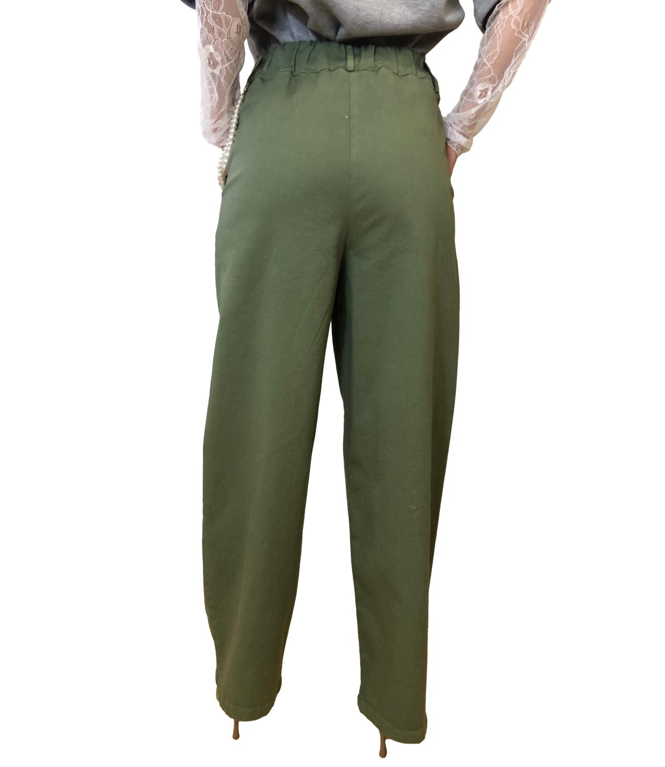 Susy Mix Pantalone Salvia Donna