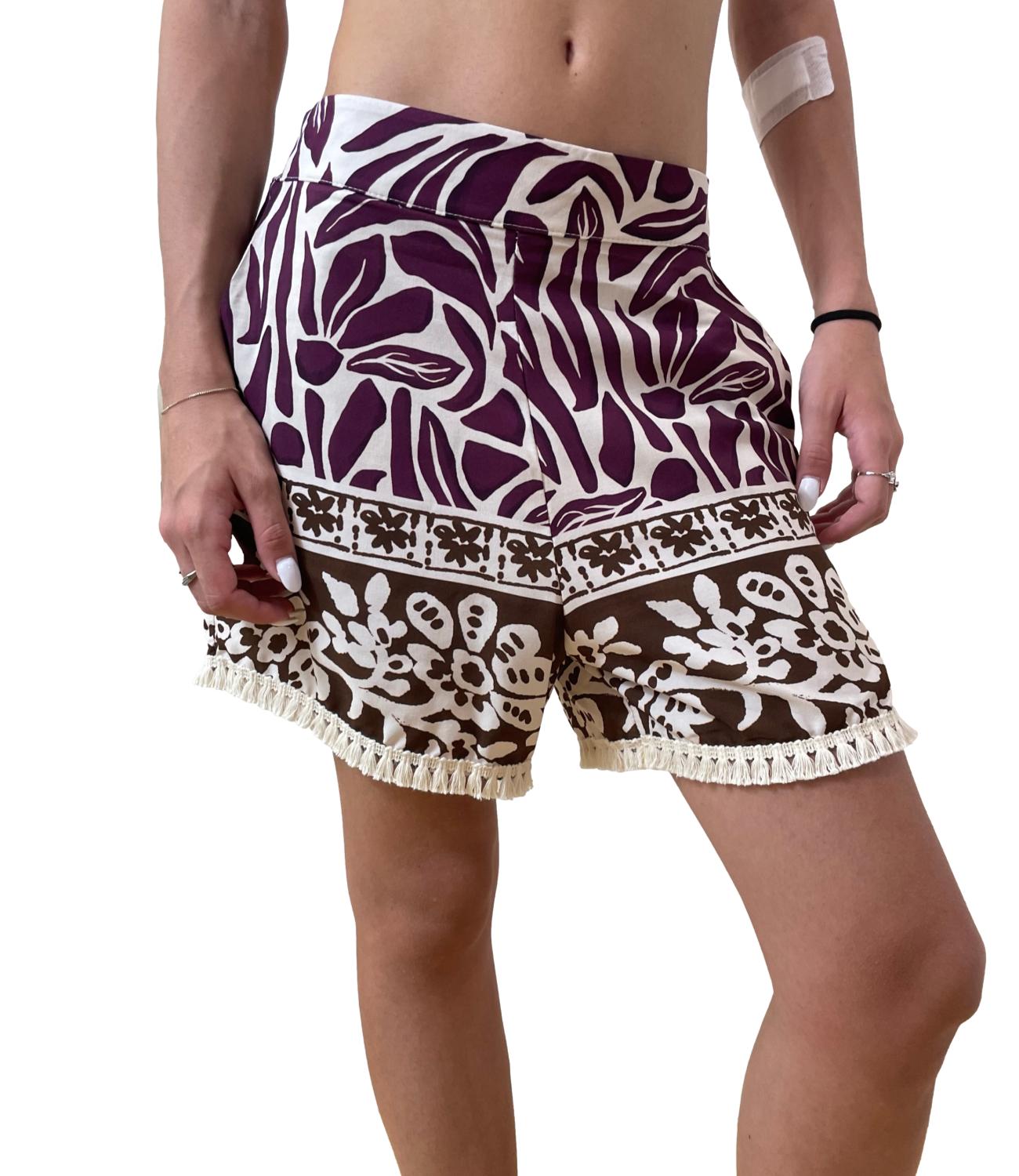 Susy Mix Short Fantasia Melanzana Donna
