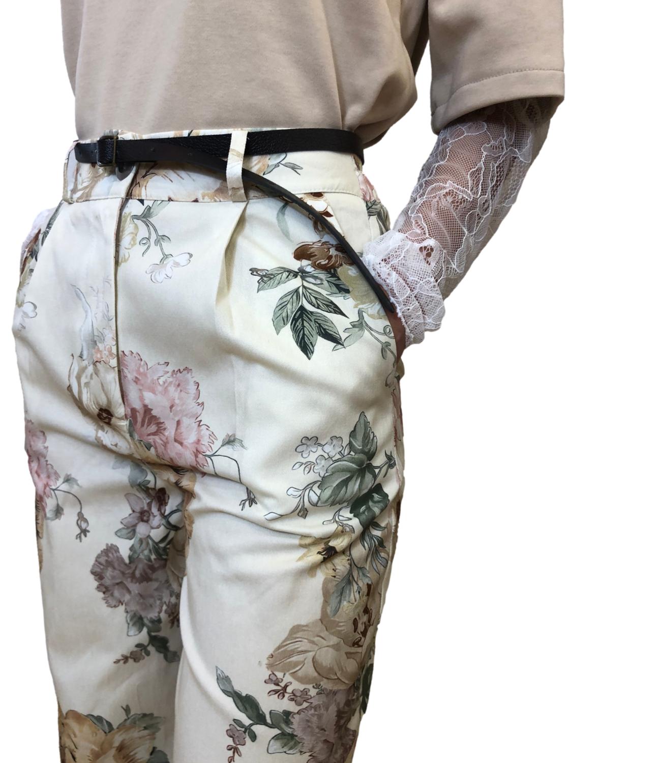 Susy Mix Pantalone Burro Donna