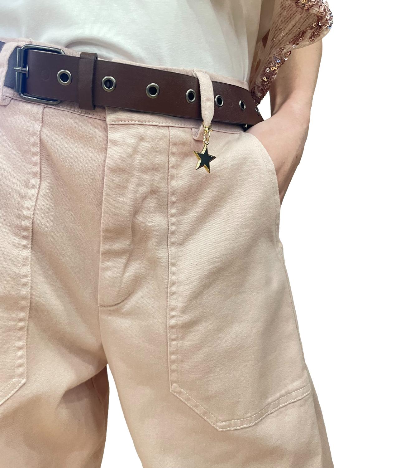 Susy Mix pantalone ovetto rosa donna
