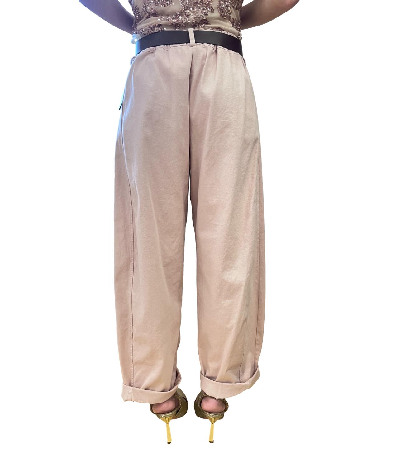Susy Mix pantalone ovetto rosa donna