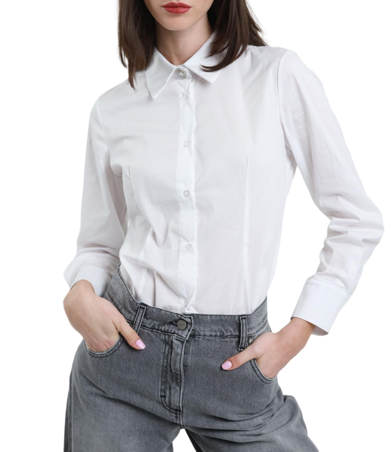 Susy Mix Camicia Bianca Donna