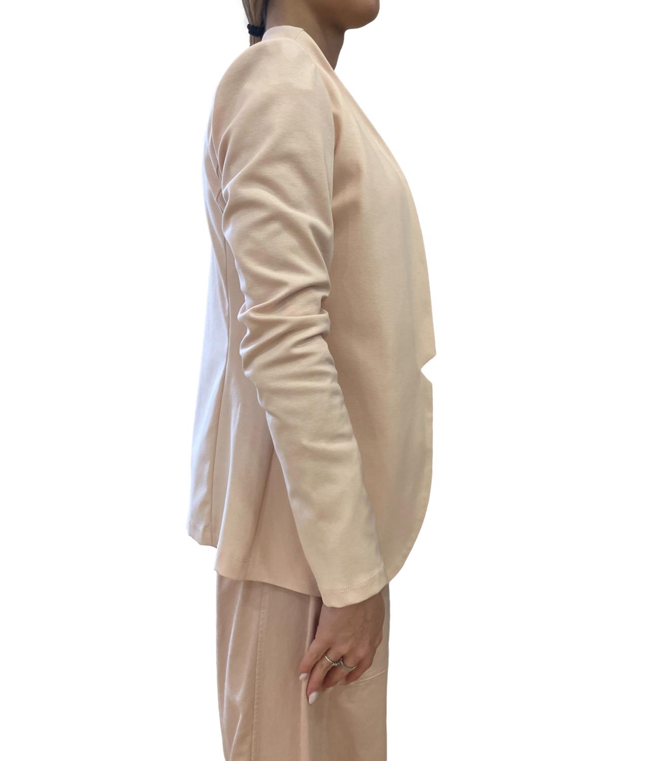 Susy Mix giacca aperta rosa donna