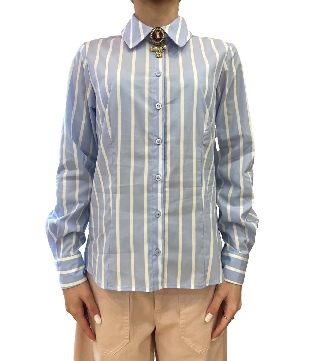 Susy Mix camicia azzurra donna