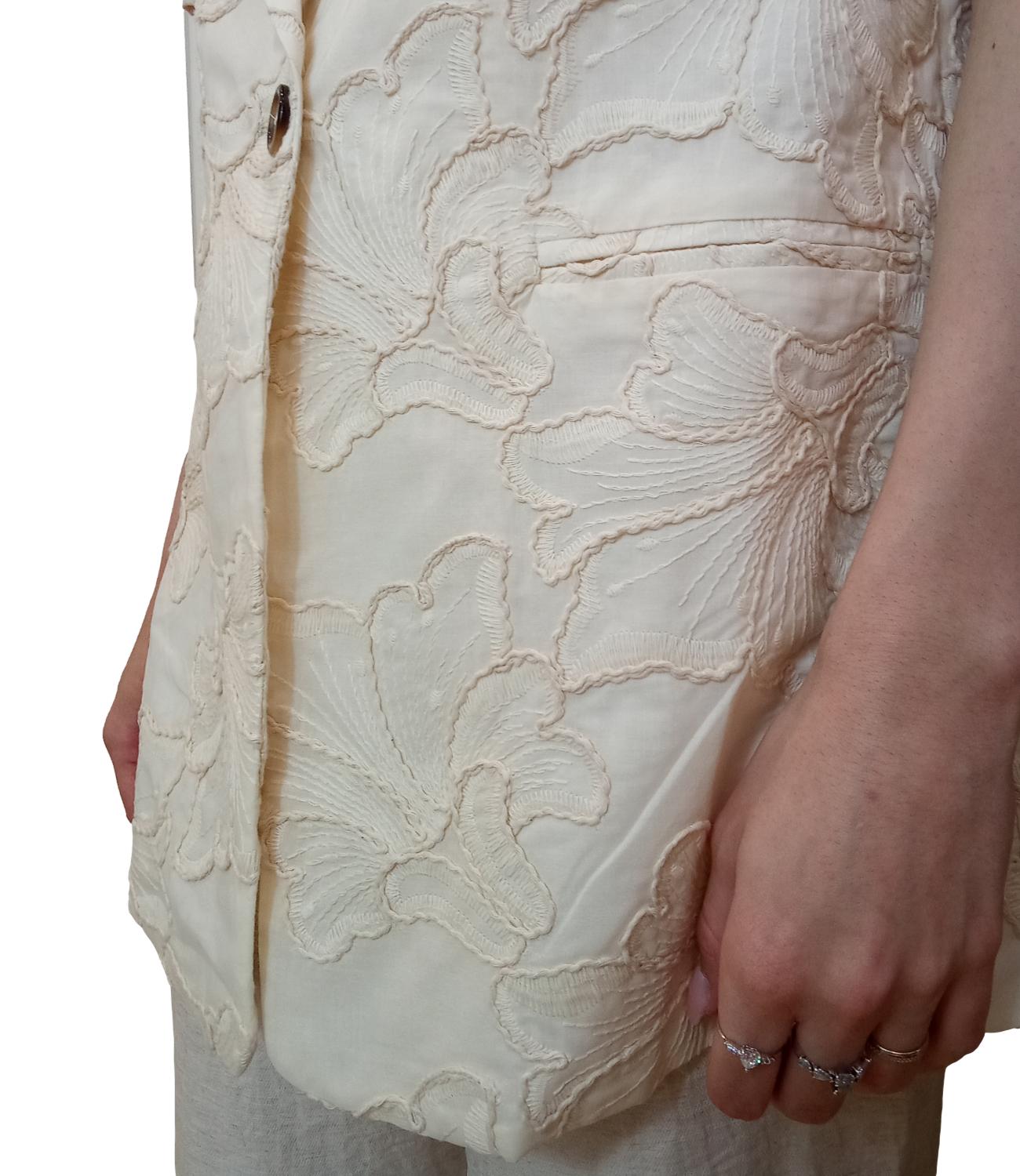 Susy Mix Giacca Crema Donna