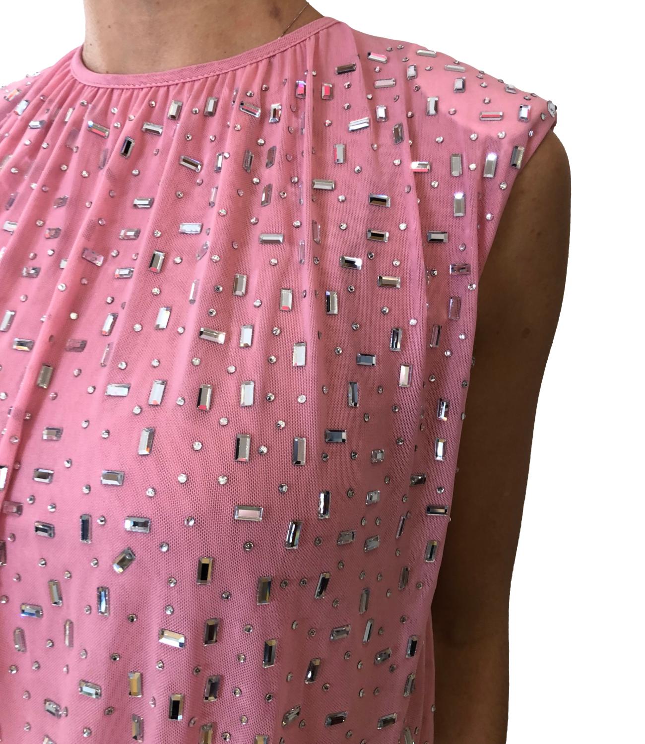 Susy Mix Top Rosa Cipria Donna