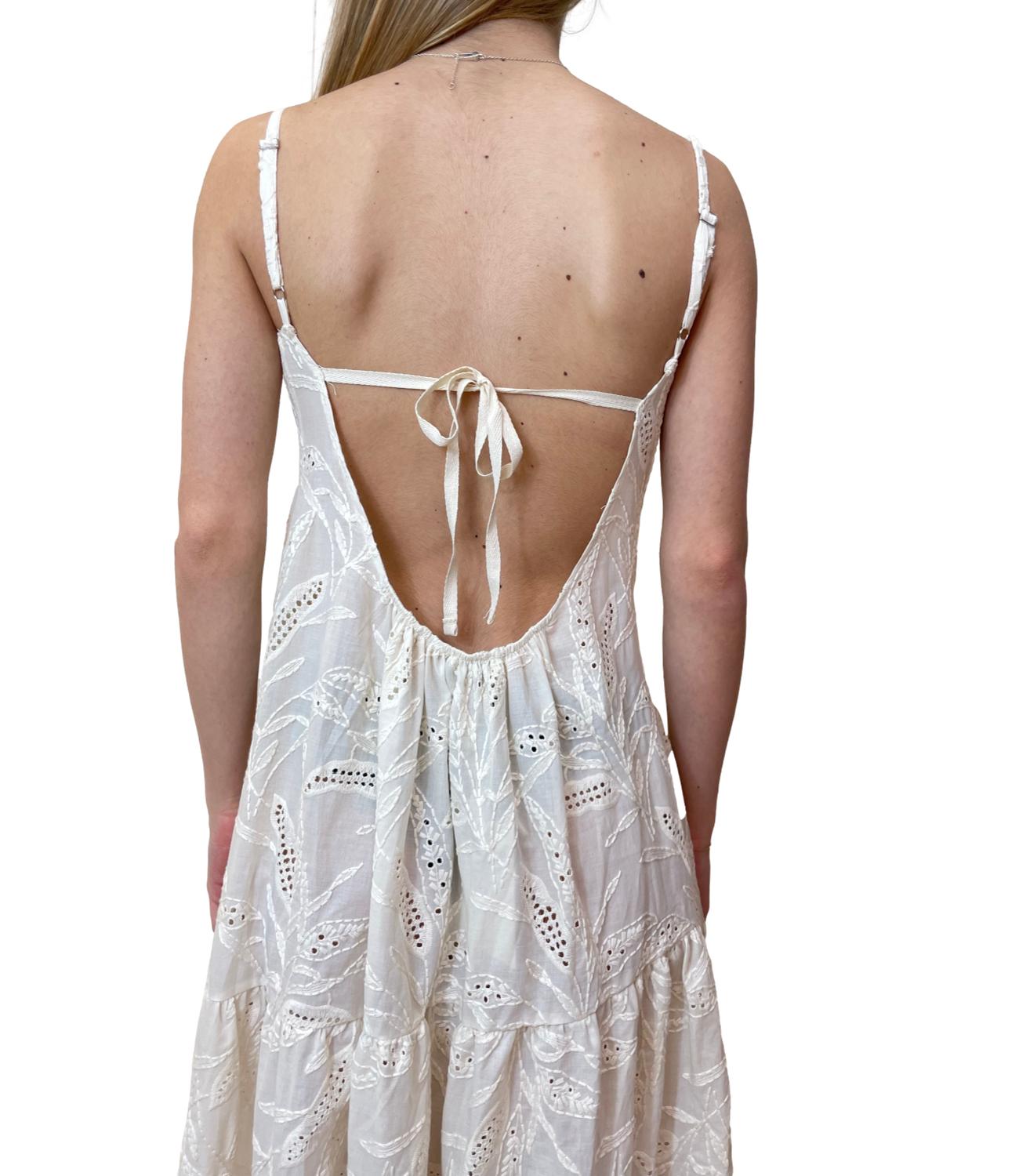 Susy Mix Abito Sangallo Burro Donna
