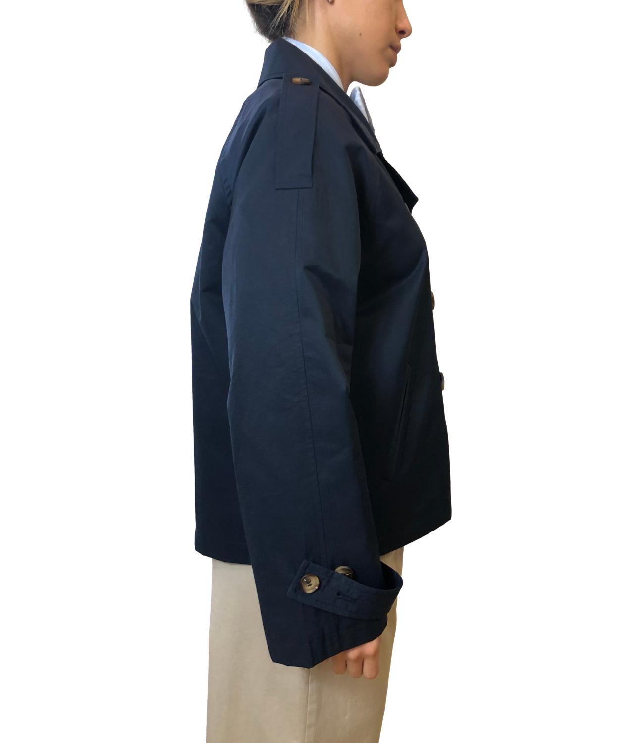 Susy Mix Trench Blu Donna
