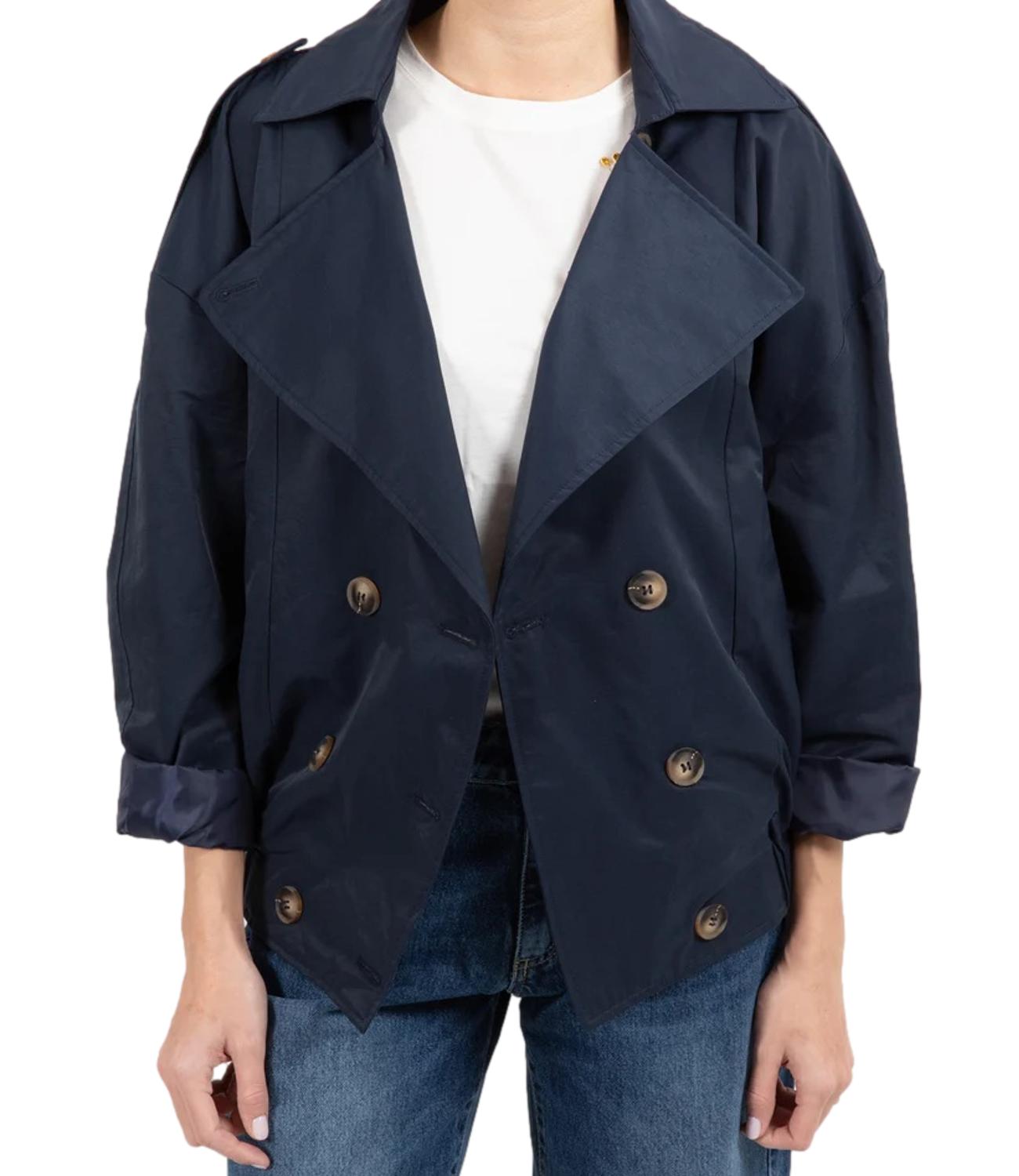 Susy Mix Bomber Blu Donna