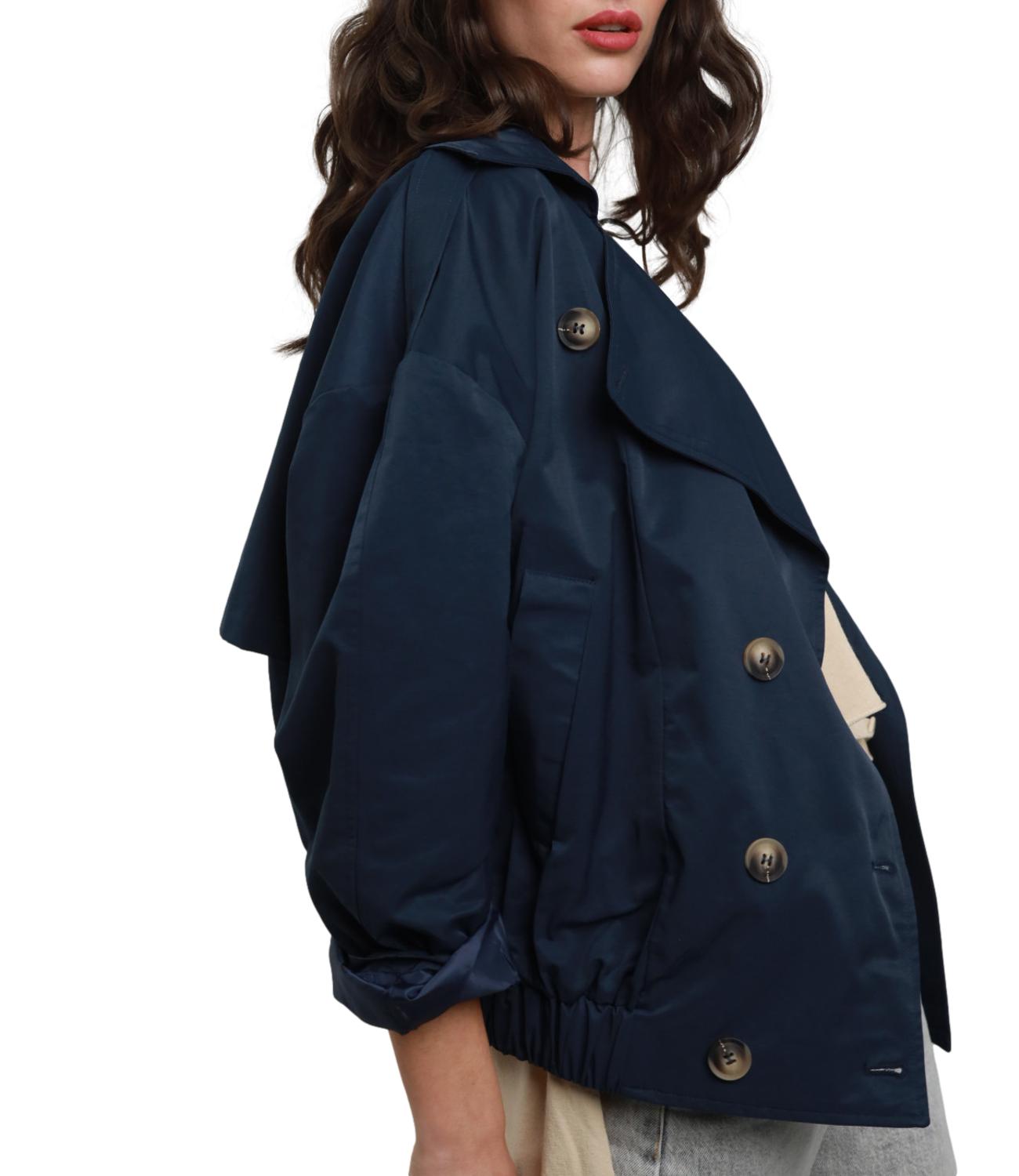 Susy Mix Bomber Blu Donna
