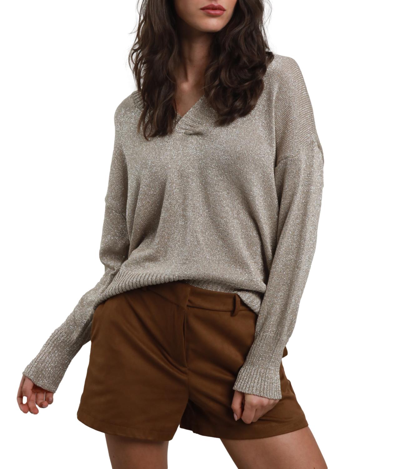 Susy Mix Maglia Fango Donna