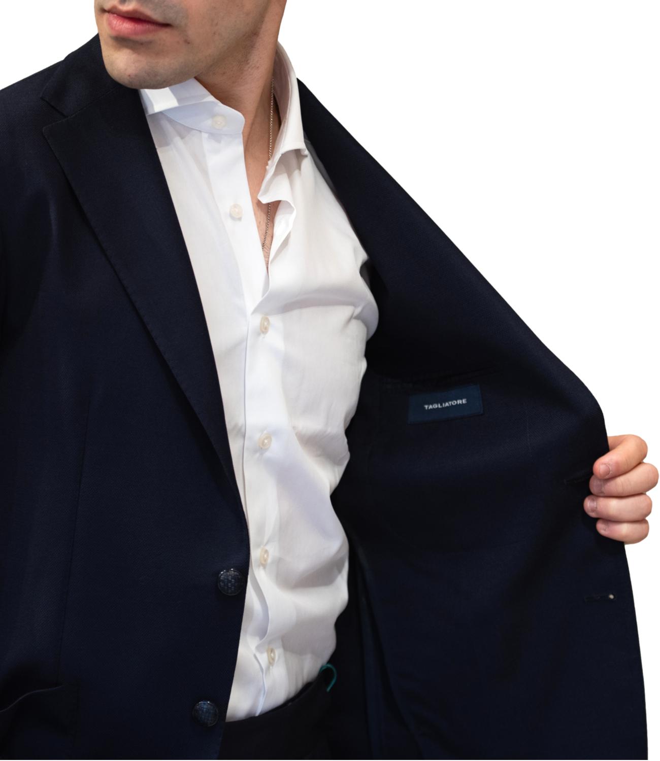 Blazer Tagliatore monopetto blu