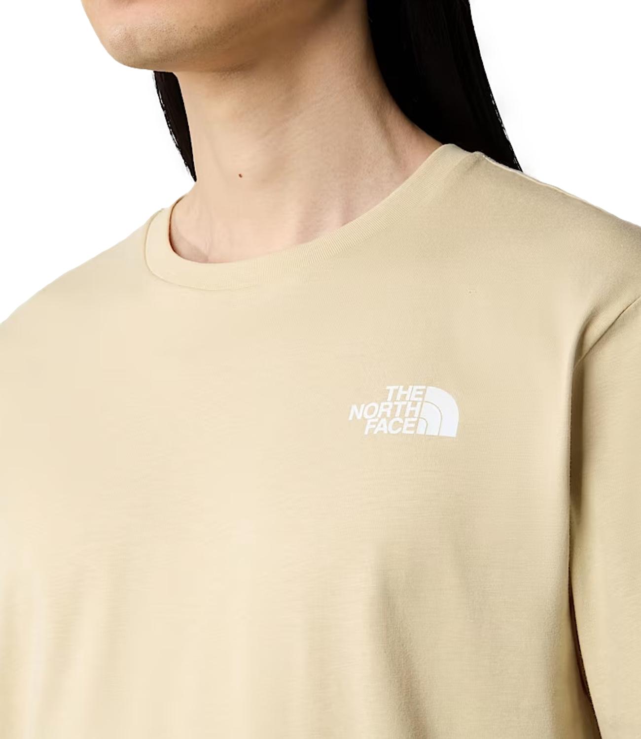 T-shirt Redbox da uomo color giallino Gravel