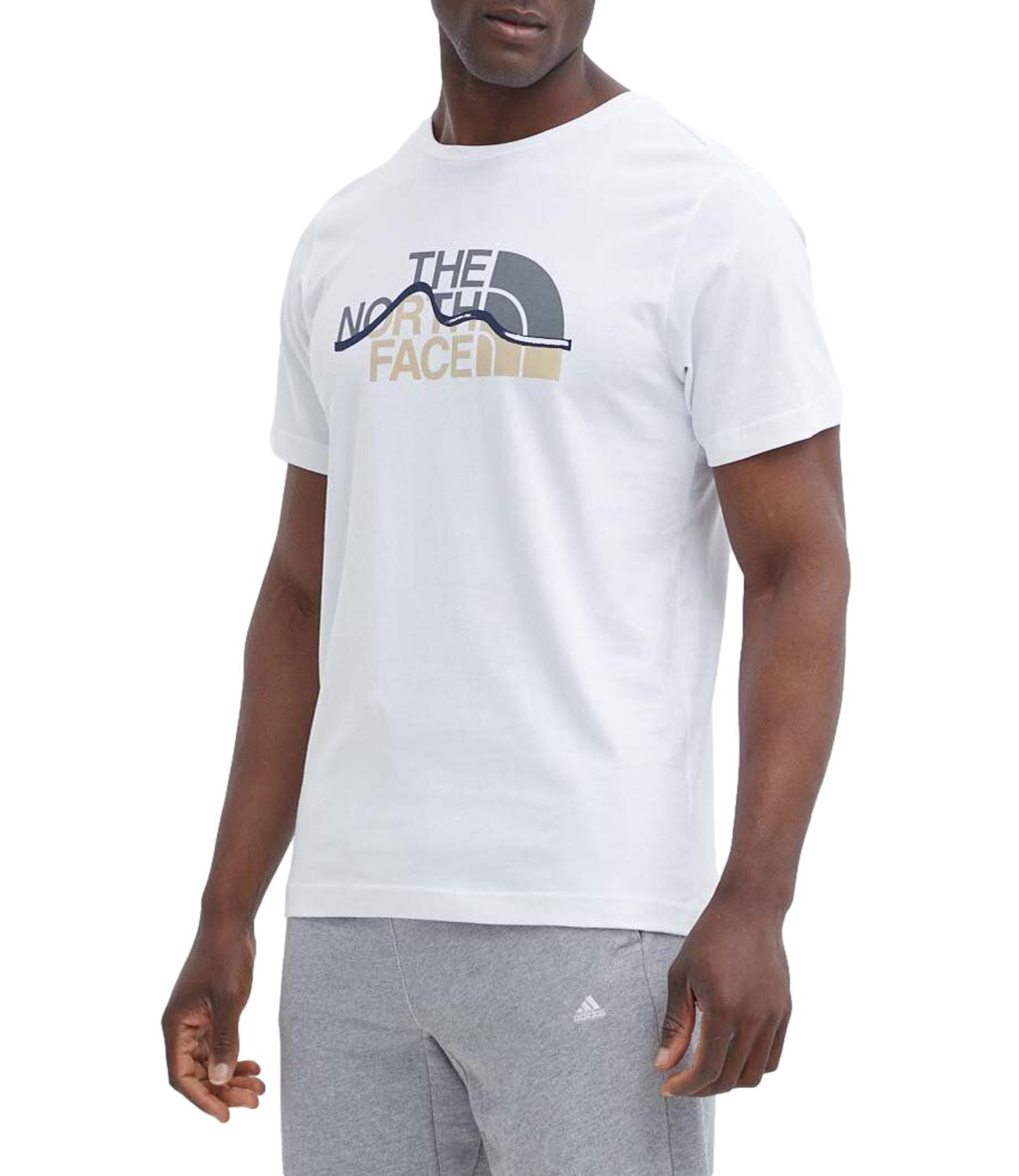Tshirt bianca logo TNF