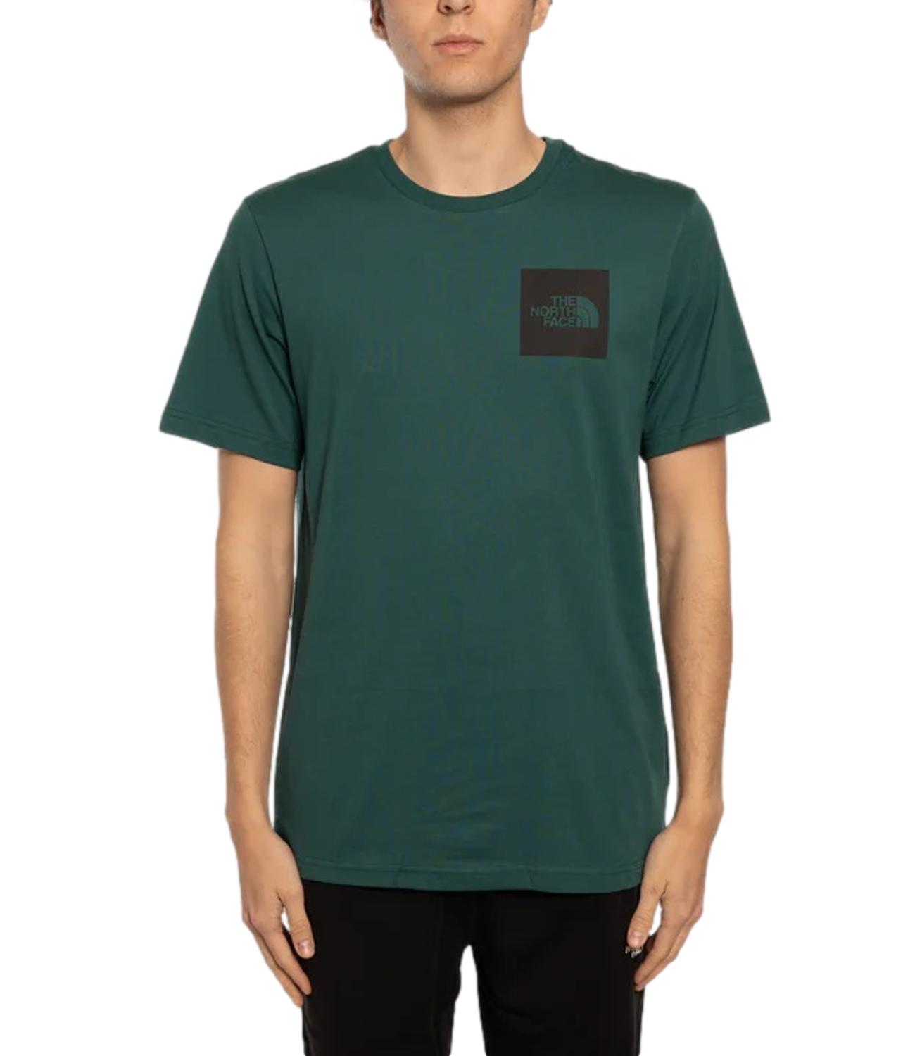 T-shirt verde The Nort Face fine tee
