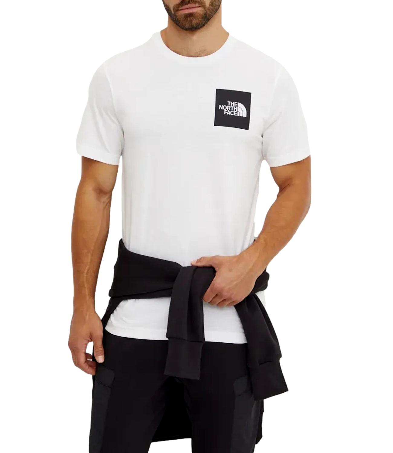 T-shirt Fine da uomo bianca