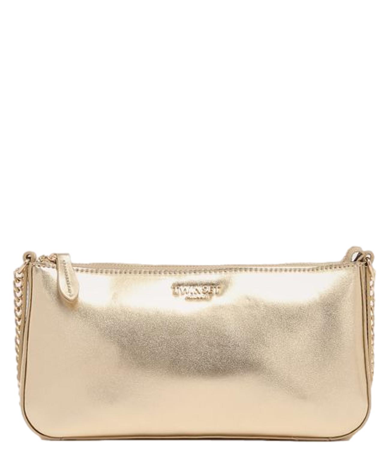 Twinset borsa oro donna