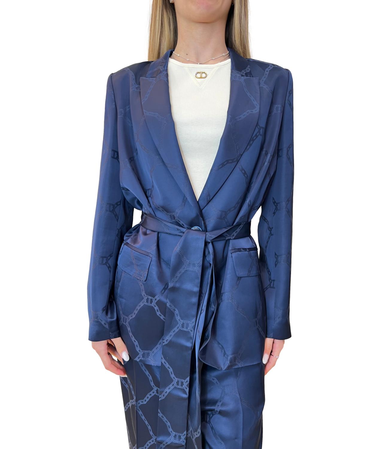 Twinset Blazer Indaco Donna