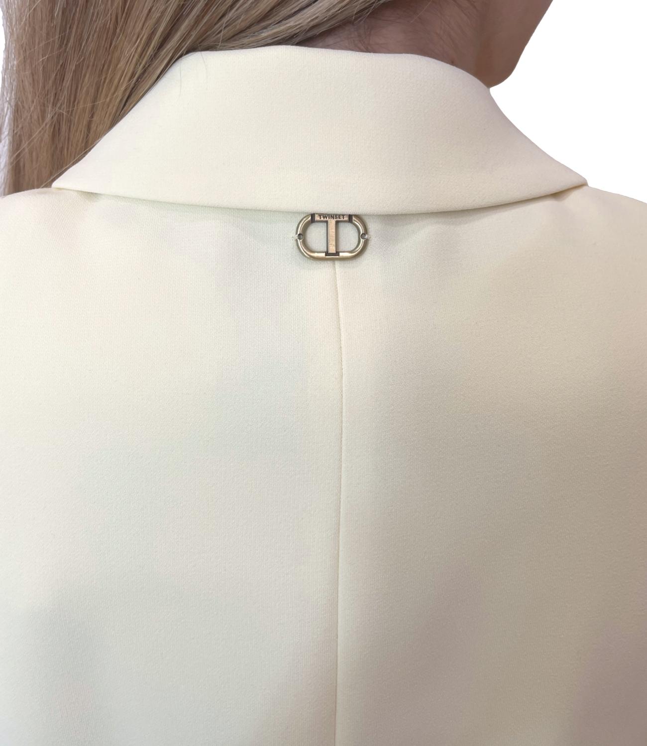 Twinset Giacca Vaniglia Donna