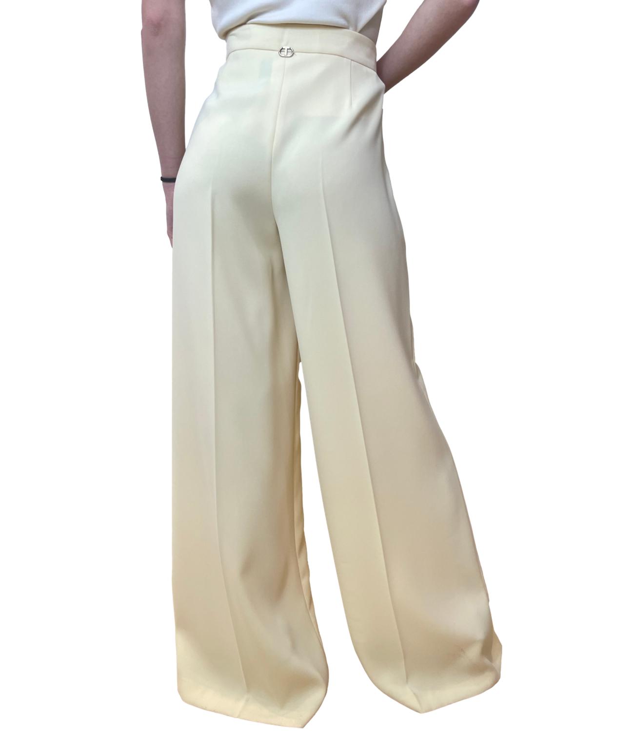 Twinset pantaloni Vaniglia Donna