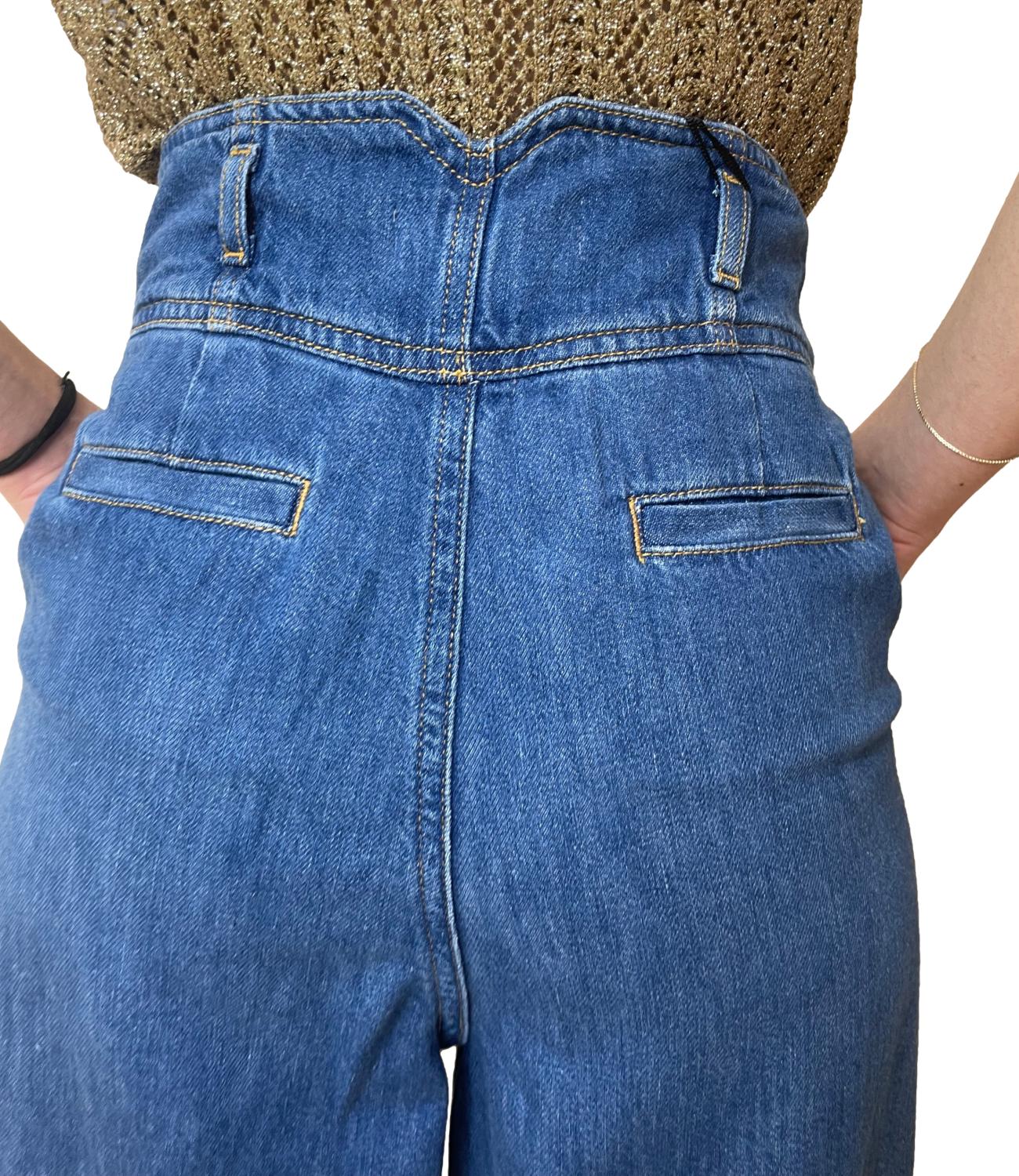 Twinset Jeans Blu Medio Donna