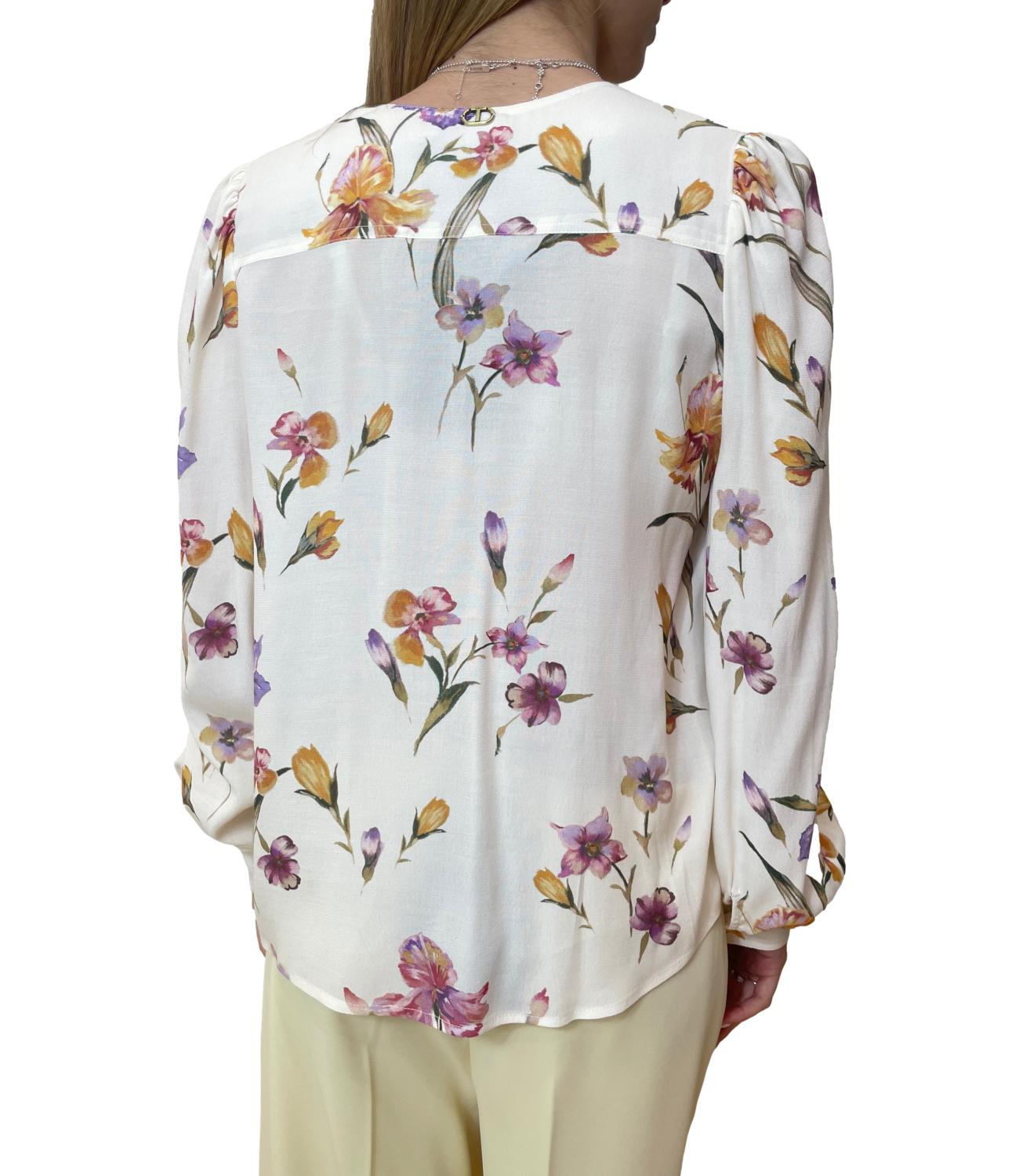 Twinset Camicia Multicolor Madreperla Donna