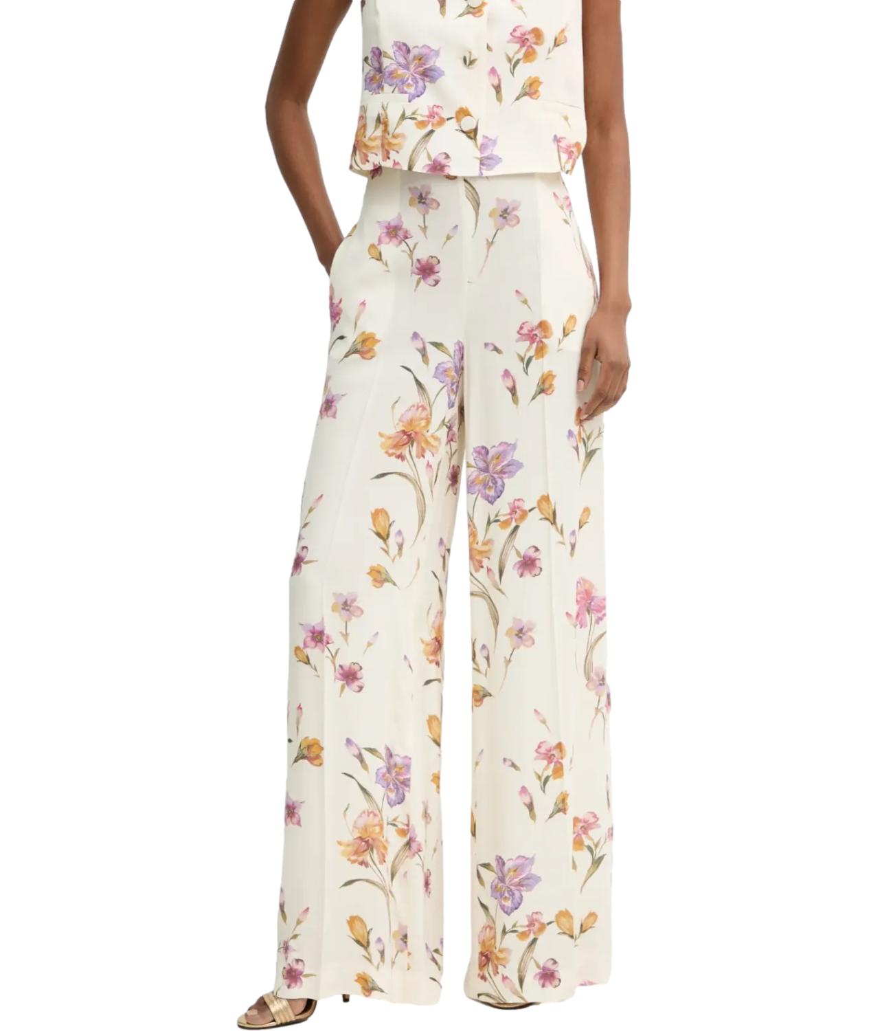 Twinset Pantaloni Multicolor Madreperla Donna