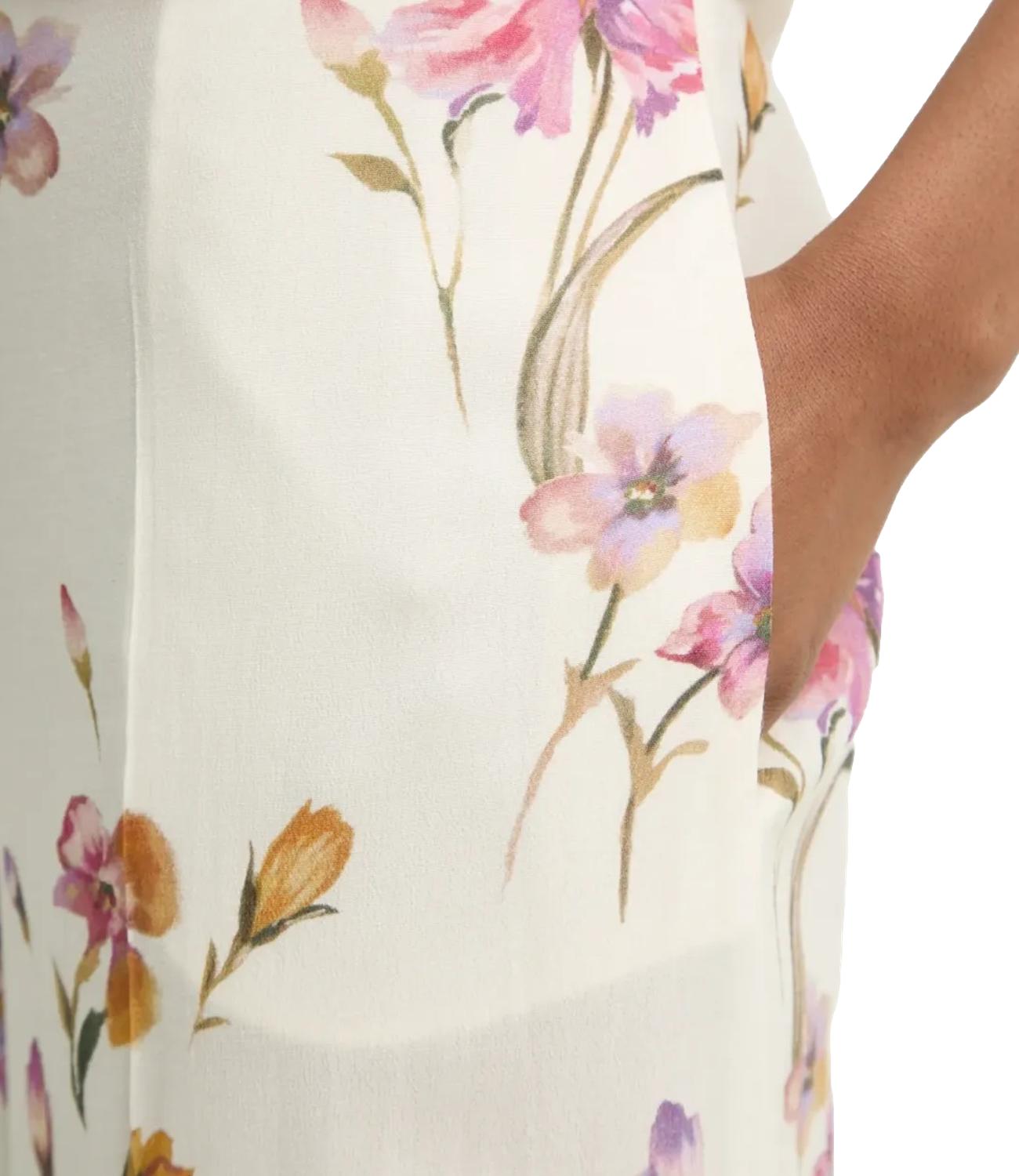 Twinset Pantaloni Multicolor Madreperla Donna