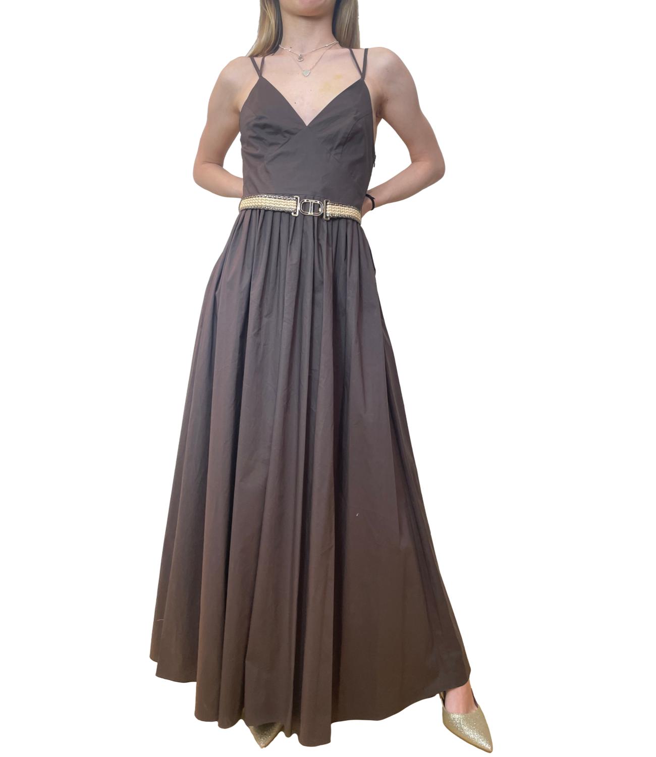 Twinset abito caffè donna