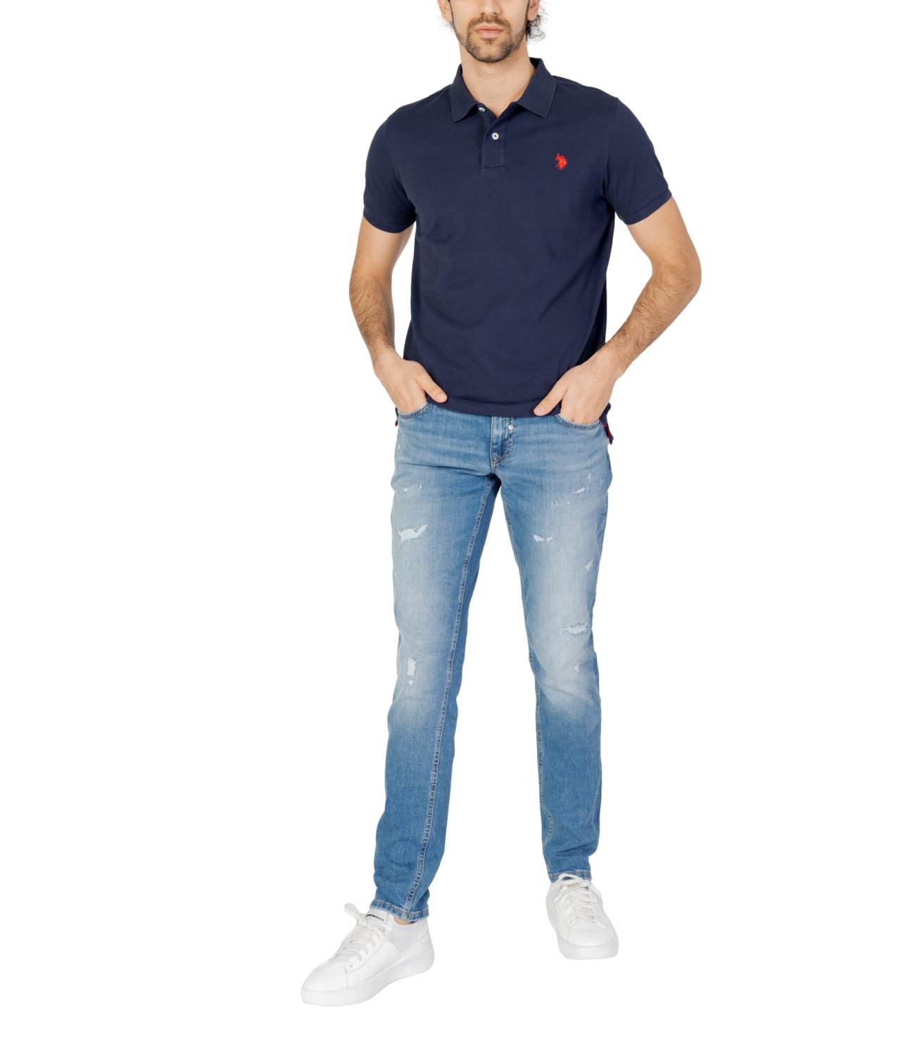 KING Polo blu scuro