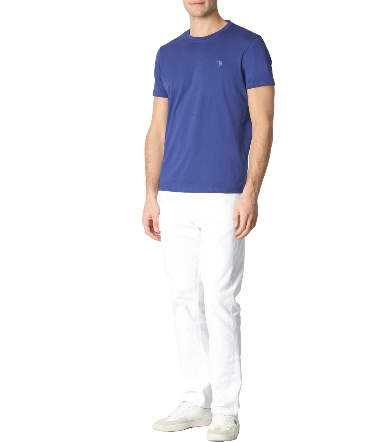 T-shirt U.S. Polo Assn girocollo blu