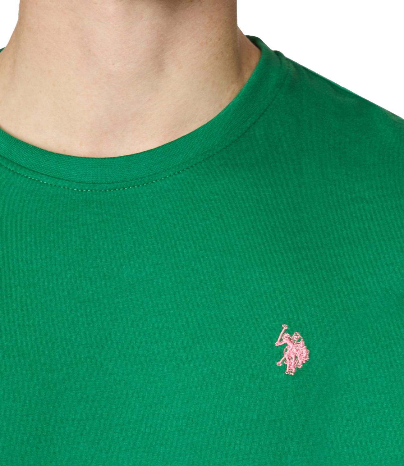 T-shirt U.S. Polo Assn girocollo verde mela